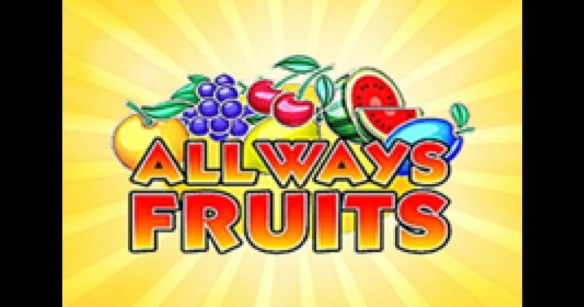 All Ways Fruitsfree game ᐈ RTP, strategy and bonuses