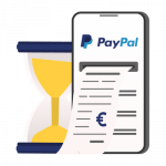 Wait on deposit and withdrawal when using PayPal