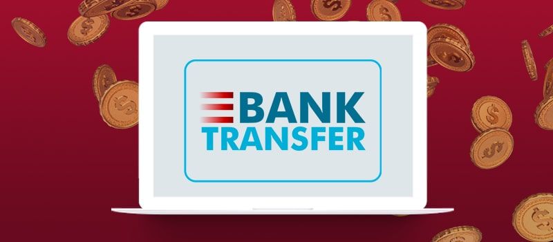 Bank transfer payment system-custom logo