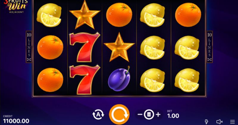 Play 3 Fruits Win Double Hit, an online slot from Playson slot online for free | Casino New Zealand