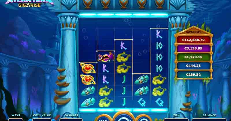 Play Atlantean Gigarise, an online slot from Yggdrasil slot online for free | Casino New Zealand