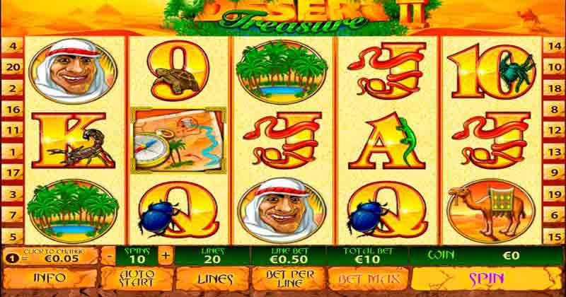 Play Desert Treasure II, an online slot from Playtech slot online for free | Casino New Zealand