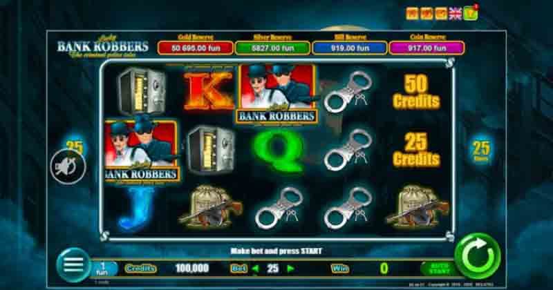 Play Lucky Bank Robbers online slot by Belatra slot online for free | Casino New Zealand