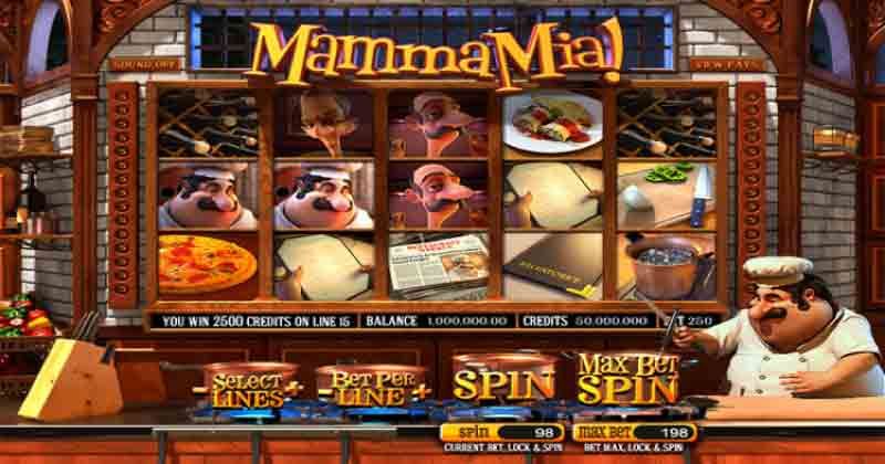 Play Mamma Mia, a slot from BetSoft slot online for free | Casino New Zealand