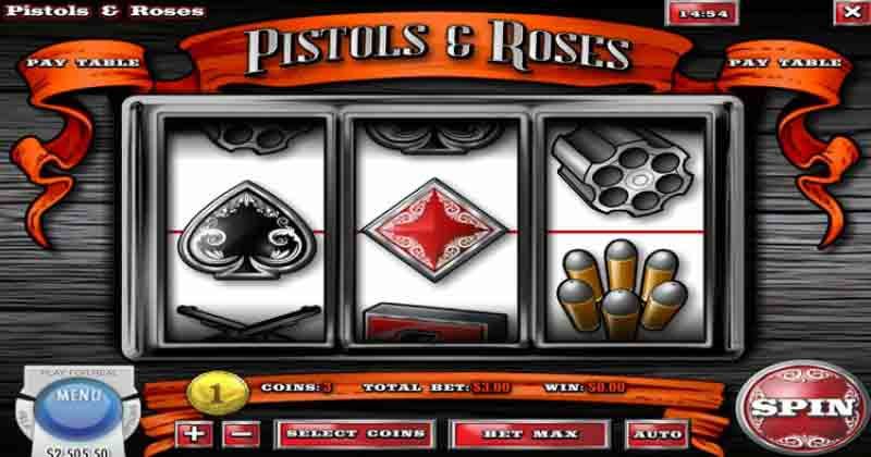 Play Pistols and Roses, an online slot from Rival slot online for free | Casino New Zealand
