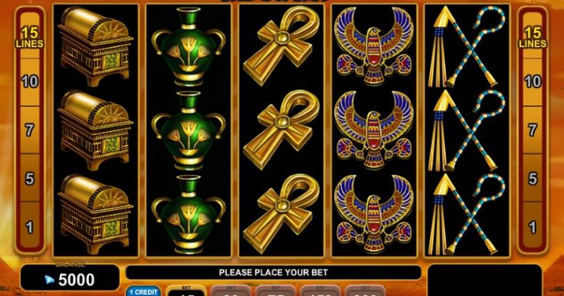 Play Rise of Ra, a slot from EGT slot online for free | Casino New Zealand