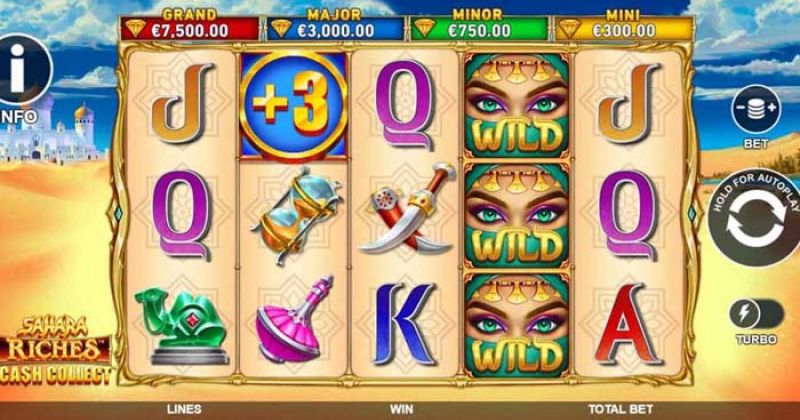 Play slot Sahara Riches Cash Collect by Playtech slot online for free | Casino New Zealand