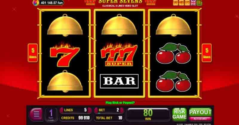 Play Super Sevens, an online Slot from Belatra Games slot online for free | Casino New Zealand