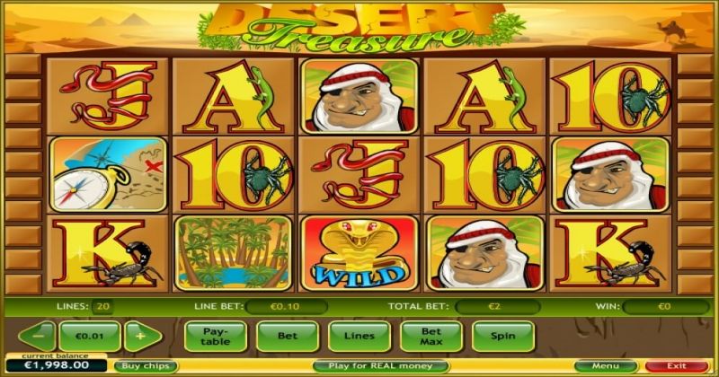 Play Desert Treasure, an online slot from Playtech slot online for free | Casino New Zealand