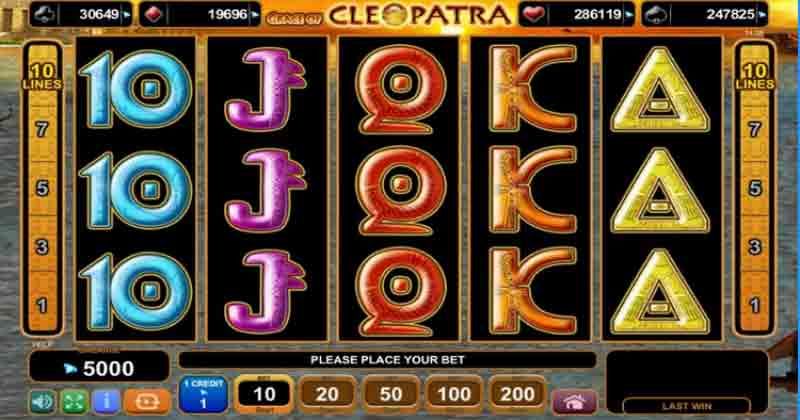 Play Grace of Cleopatra, a slot from EGT slot online for free | Casino New Zealand