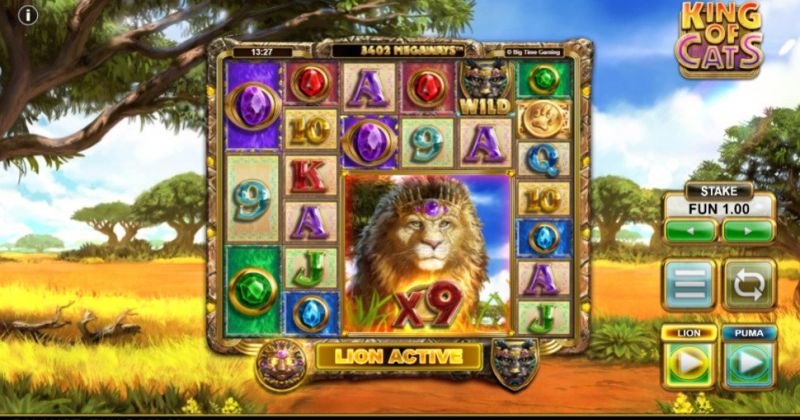 Play King of Cats, online slot from Big Time Gaming slot online for free | Casino New Zealand