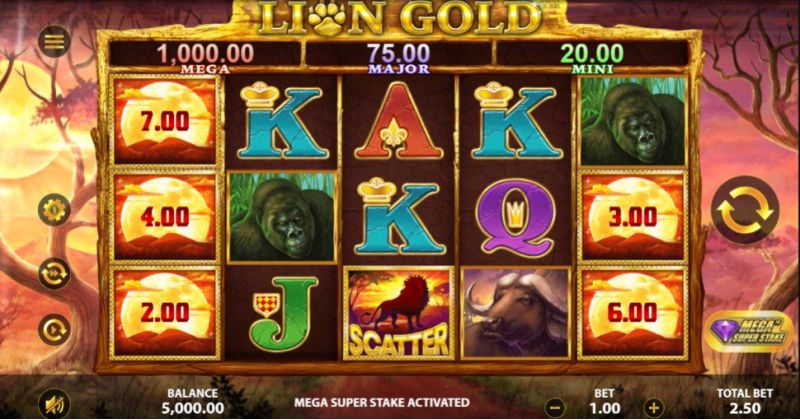 Play Lion Gold Super Stake Edition, online slot from StakeLogic slot online for free | Casino New Zealand