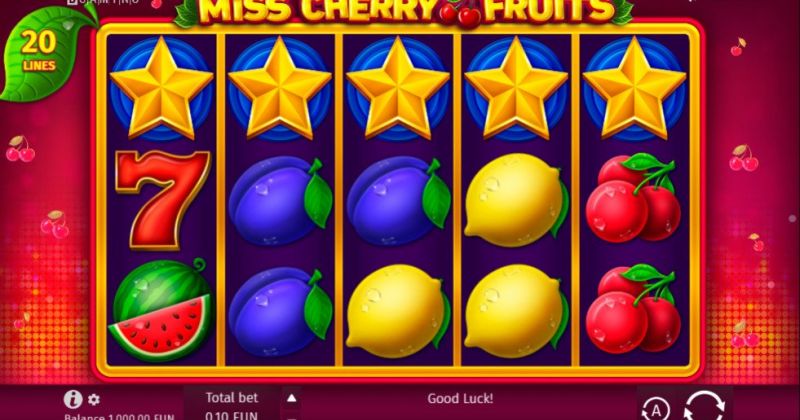 Play Miss Cherry Fruits slot review by BGaming slot online for free | Casino New Zealand