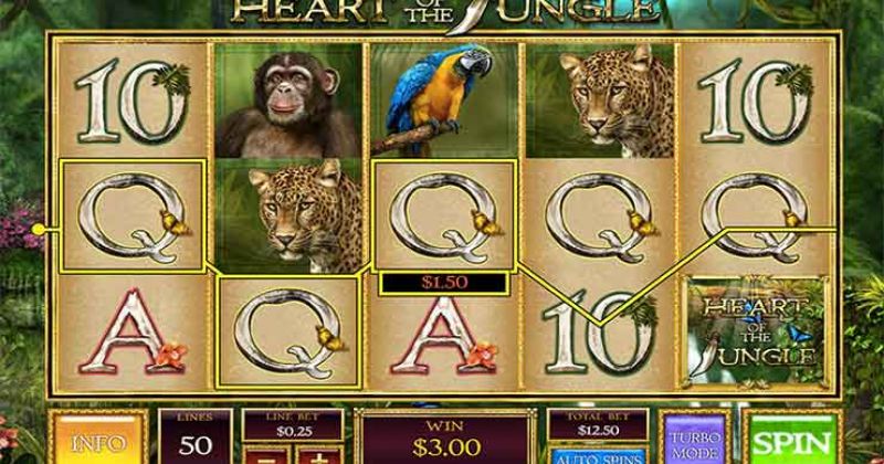 Play Heart of the Jungle, the slot from PlayTech slot online for free | Casino New Zealand