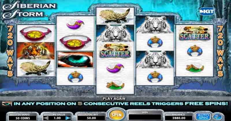 Play Siberian Storm, an online slot from IGT slot online for free | Casino New Zealand