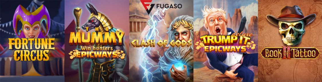 Variety of Fugaso games